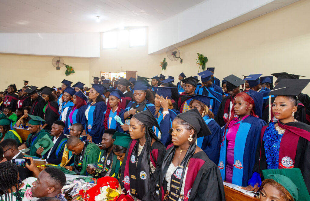 Cross section of graduating students 